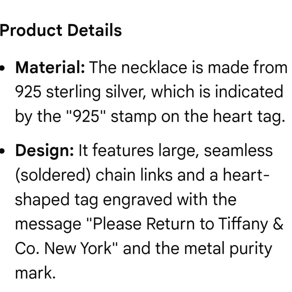 TIFFANY & CO. HEART TOGGLE NECKLACE - Picture 13 of 13